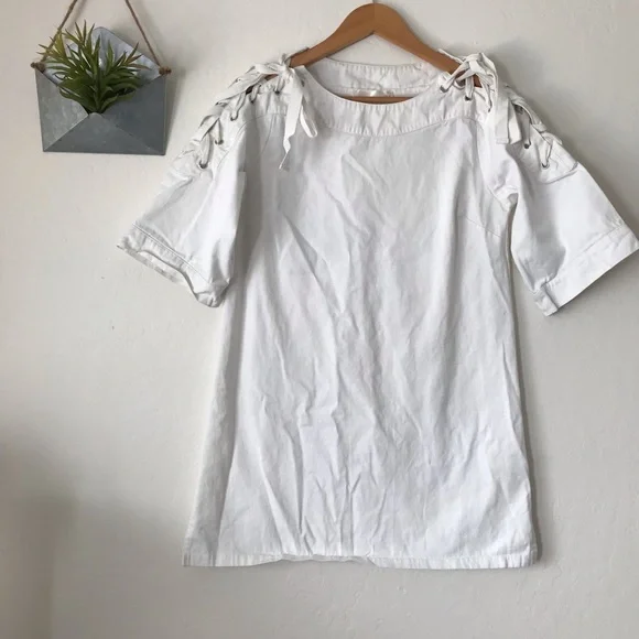 ✨ J.O.A White Shift Dress ✨ - Picture 4 of 7